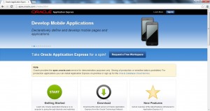 Oracle Application Express